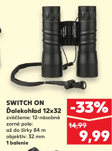 Switch On Ďalekohľad 12x32