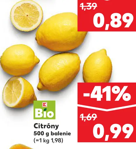 Citróny Bio