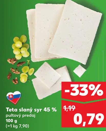 Teta slaný syr 45 %