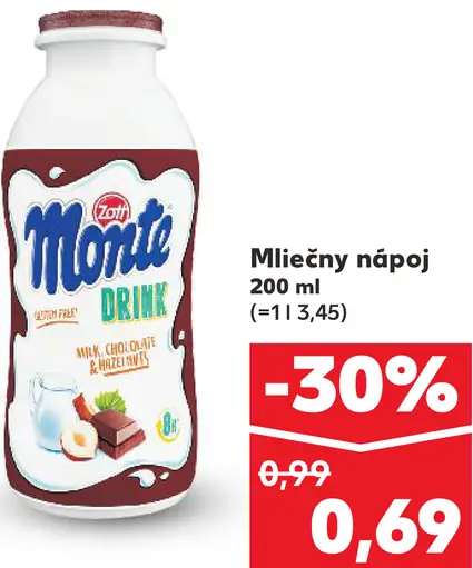 Zott Mliečny nápoj