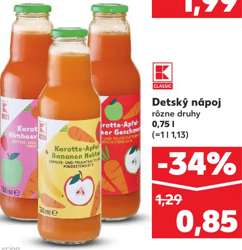 K-Classic detský nápoj