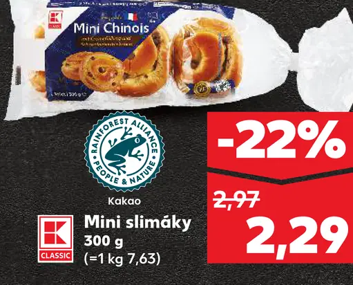 Mini slimáky kakao