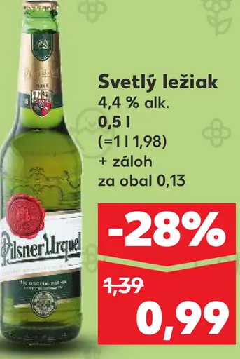 Pilsner Urquell Svetlý ležiak plechovka