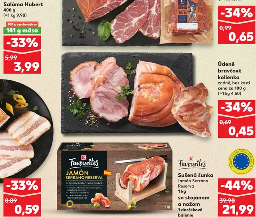 Favorites Jamón Serrano Reserva