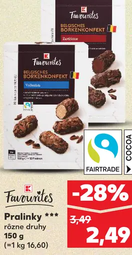Čokoládové pralinky