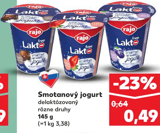 Rajo Mňam Smotanový jogurt nugát