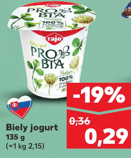 Rajo biely jogurt
