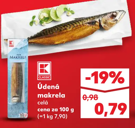 K-Classic Údená makrela