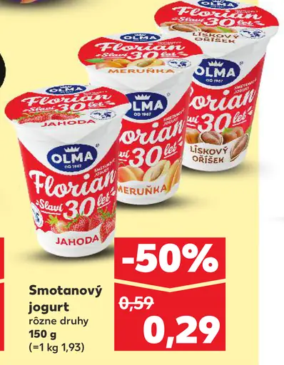 Olma Smotanový jogurt