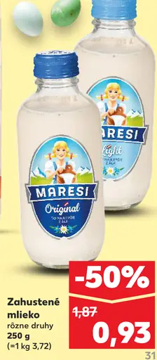 Maresi zahustené mlieko