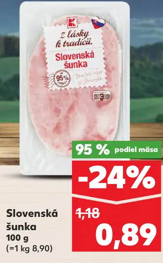 K-Classic Slovenská šunka