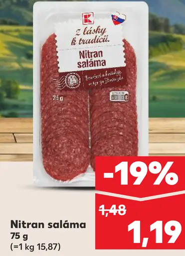 K-Classic Nitran saláma