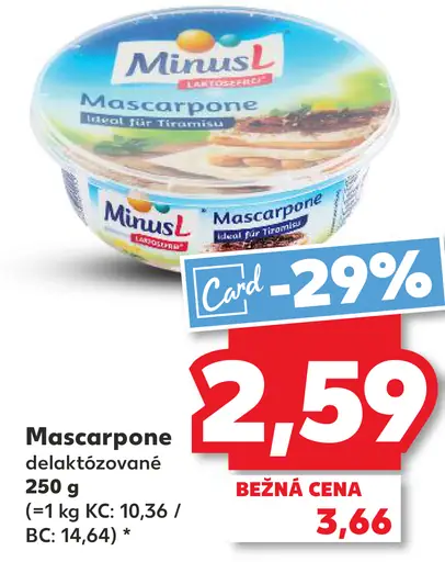 MinusL Mascarpone