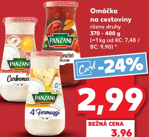 Panzani Omáčka na cestoviny