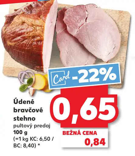 Údené bravčové stehno