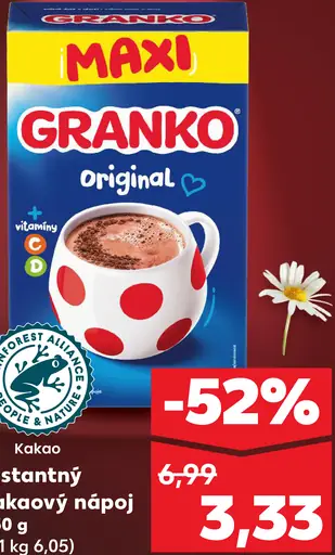 Granko instantný kakaový nápoj