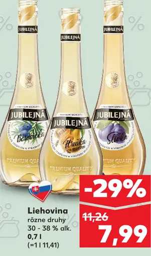 Jubilejna Premium Quality Liehovina