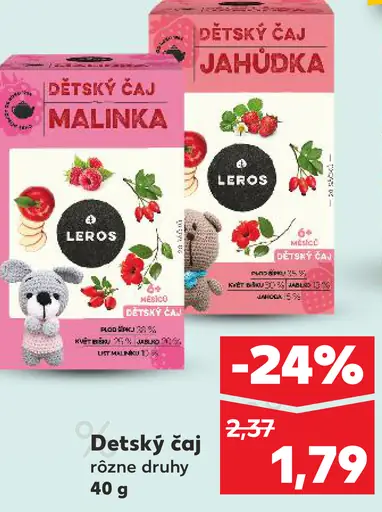 Leros detský čaj