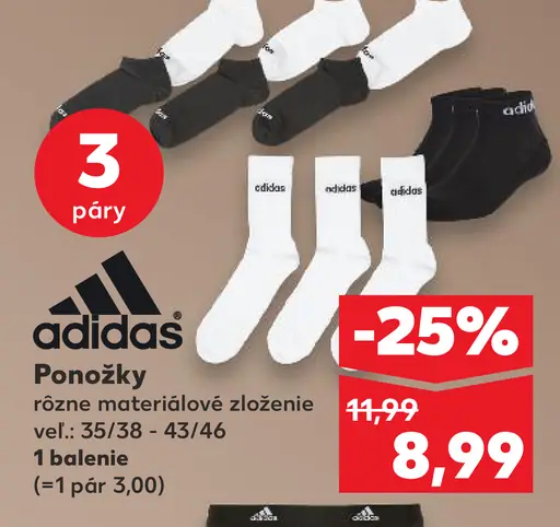 Adidas Ponožky