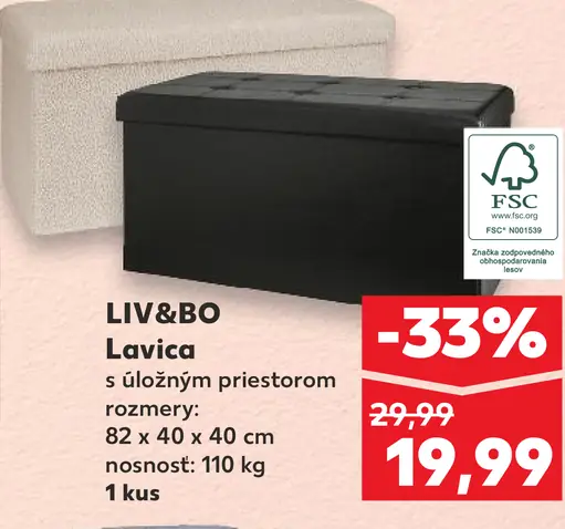 LIV&BO Lavica