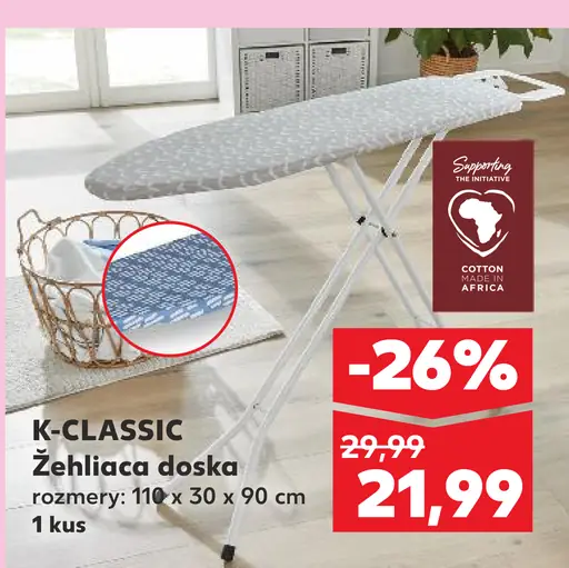 K-CLASSIC Žehliaca doska