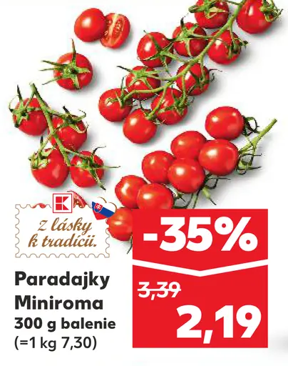 Paradajky Mininroma