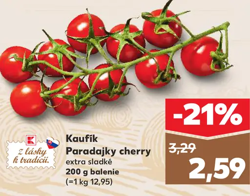 Paradajky cherry
