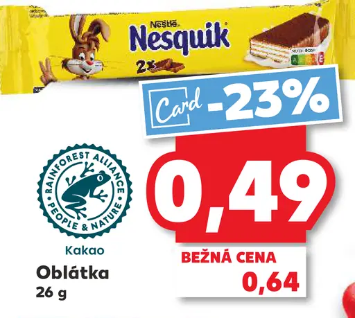 Nesquik oblátka