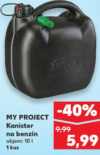 Kanister na benzín