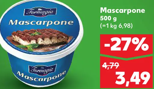 Zott mascarpone