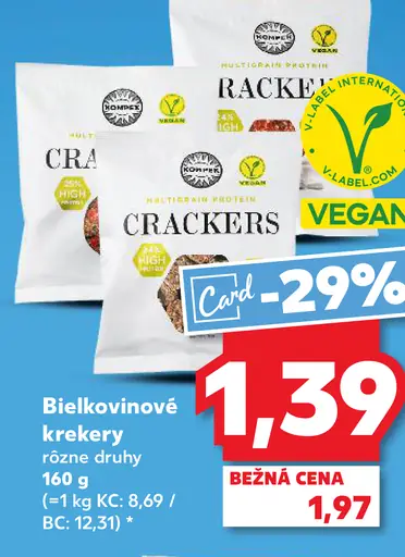 Jánka Bielkovinové krekery rôzne druhy