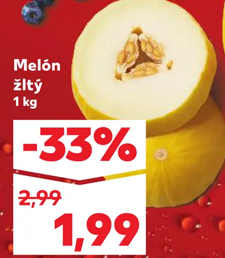 Melón žltý