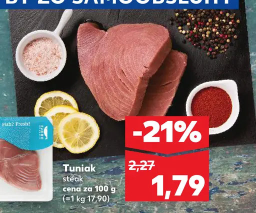 Tuniak steak