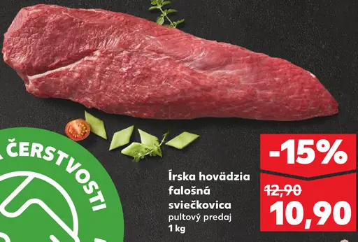 Írska hovädzia falošná sviečkovica