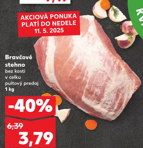 Údené bravčové stehno