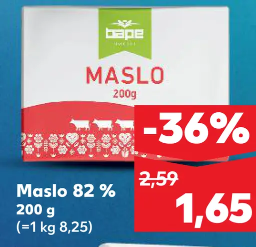 Bepe Maslo 82 %