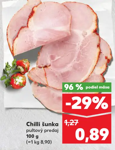 Chilli šunka