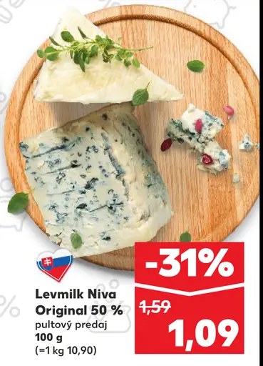 Levmilk Niva Original 50%