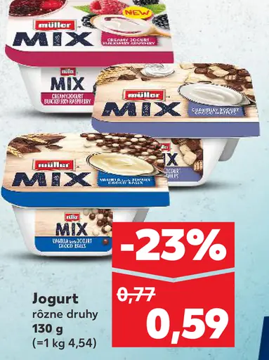 Müller Mix jogurt