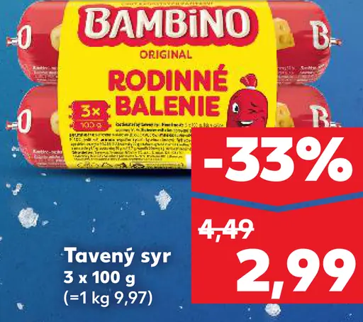 Bambino Tavený syr