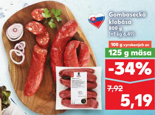 Gombasecká klobása
