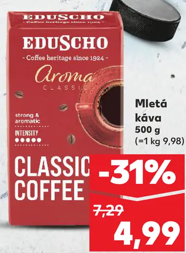 Eduscho Mletá káva Classic Coffee