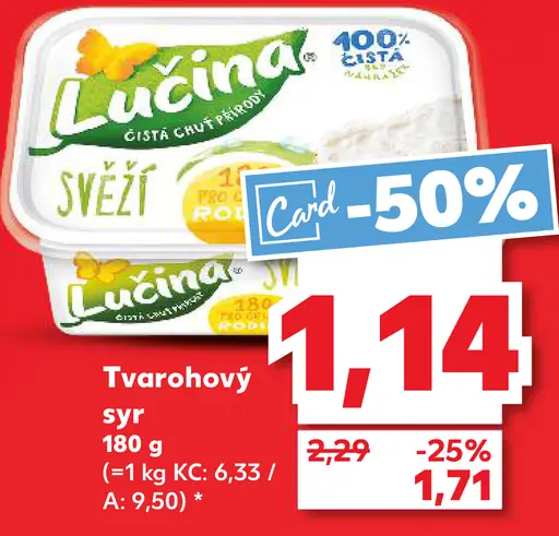 LUČINA Tvarohový syr