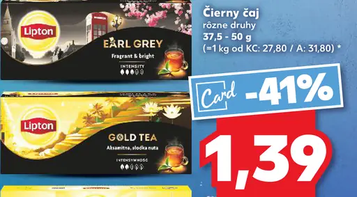 Lipton Čierny čaj