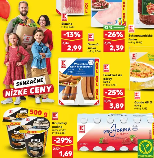 K-Classic Slanina plátky