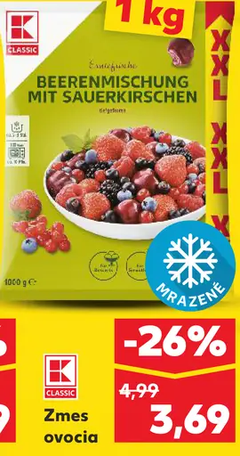K-Classic Zmes ovocia