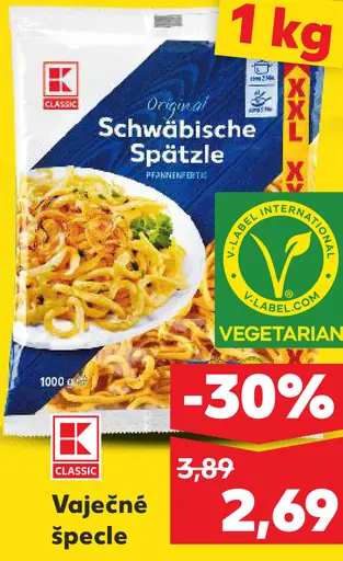 K-Classic Vaječné špecle