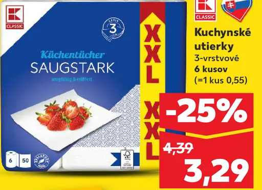 K-Classic Kuchynské utierky