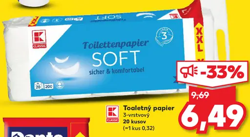 K-Classic Toaletný papier