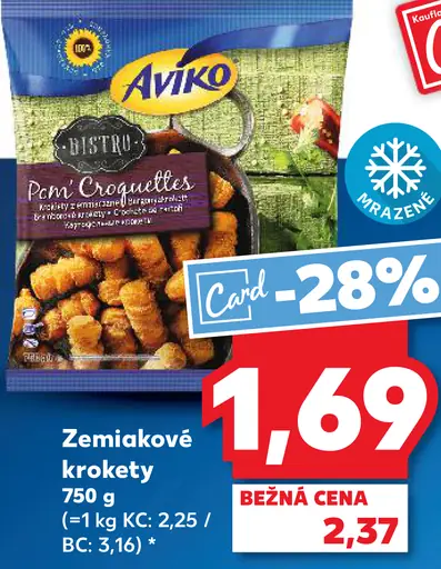 Aviko Zemiakové krokety